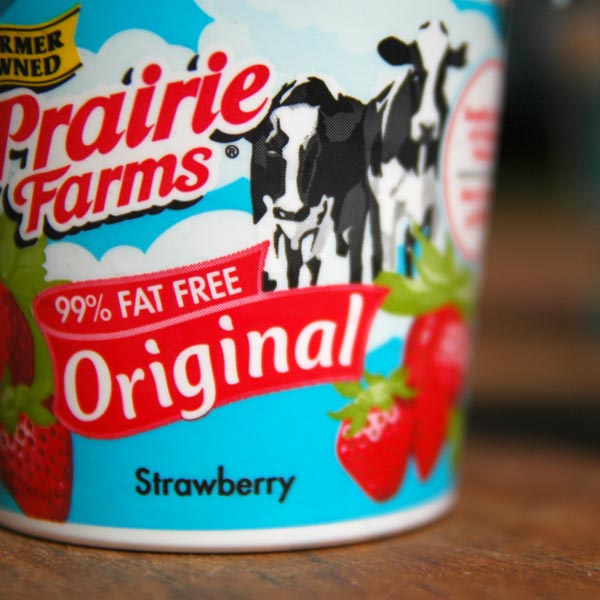 Prairie Farms Yogurt Packaging