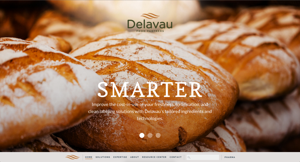 Delavau Food Website